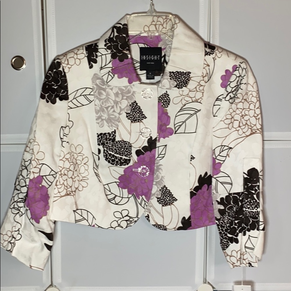 NWT INSIGHT Crop Blazer 6